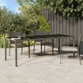 vidaxl-stol-ogrodowy-szary-250x100x75-cm-szklo-i-rattan-pe