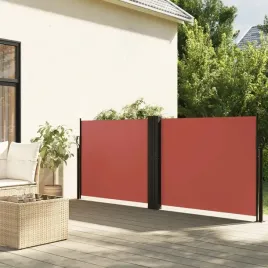 vidaxl-zwijana-markiza-boczna-terakotowa-100x1000-cm