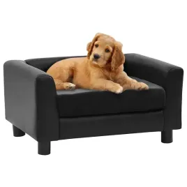 vidaxl-sofa-dla-psa-czarna-60x43x30-cm-plusz-i-sztuczna-skora