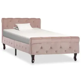 vidaxl-rama-lozka-rozowa-tapicerowana-aksamitem-90-x-200-cm