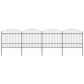 vidaxl-panele-ogrodzeniowe-z-grotami-stal-15-175-x-68-m-czarne