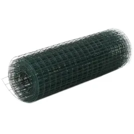 vidaxl-ogrodzenie-z-siatki-stal-i-pvc-10x05-m-zielone
