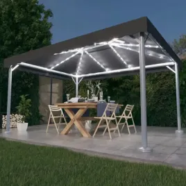 vidaxl-altana-ze-sznurem-lampek-led-400x300-cm-antracyt-aluminium