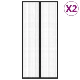 vidaxl-moskitiera-na-drzwi-z-magnesami-2-szt-czarna-210x90-cm