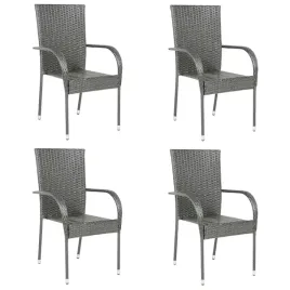 vidaxl-sztaplowane-krzesla-ogrodowe-4-szt-szare-polirattan