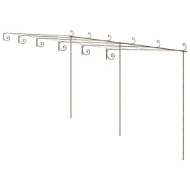 vidaxl-pergola-ogrodowa-antyczny-braz-6x3x25-m-zelazo
