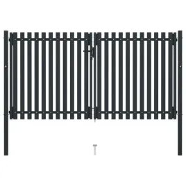 vidaxl-dwuskrzydlowa-brama-ogrodzeniowa-stal-306x220-cm-antracytowa