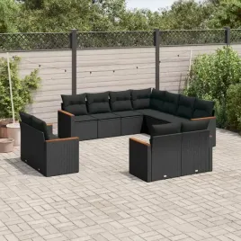 vidaxl-11-cz-zestaw-wypoczynkowy-do-ogrodu-poduszki-czarny-rattan-pe