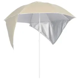 vidaxl-parasol-plazowy-ze-sciankami-bocznymi-piaskowy-215-cm