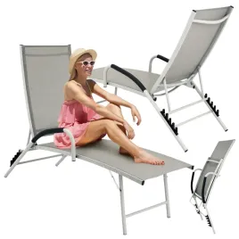 lezanka-ogrodowa-regulowane-oparcie-skladany-fotel-plazowy-lekki