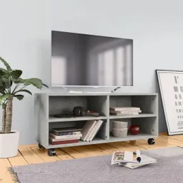 vidaxl-szafka-pod-tv-z-kolkami-kolor-betonowy-szary-90x35x35-cm