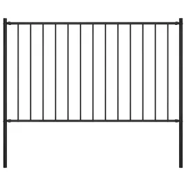 vidaxl-panel-ogrodzeniowy-ze-slupkami-kryta-proszkowo-stal-17x1-m