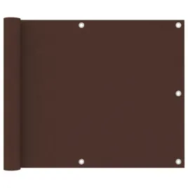 vidaxl-parawan-balkonowy-brazowy-75x400-cm-tkanina-oxford