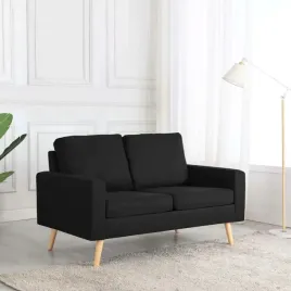 vidaxl-2-osobowa-sofa-czarna-tapicerowana-tkanina