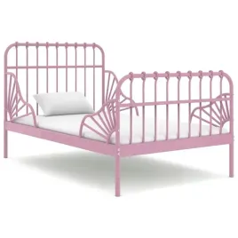 vidaxl-przedluzana-rama-lozka-rozowa-metalowa-80x130-200-cm