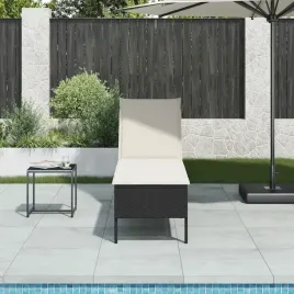 vidaxl-lezak-z-poduszka-czarny-55x200x44cm-polirattan