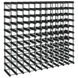 vidaxl-stojak-na-120-butelek-wina-czarny-lite-drewno-sosnowe