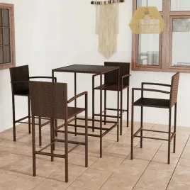 vidaxl-5-cz-zestaw-mebli-barowych-do-ogrodu-rattan-pe-brazowy