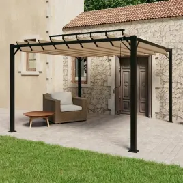 vidaxl-altana-z-zaluzjowym-dachem-3x3-m-taupe-tkanina-i-aluminium