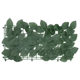 vidaxl-parawan-balkonowy-ciemnozielone-liscie-400x150-cm