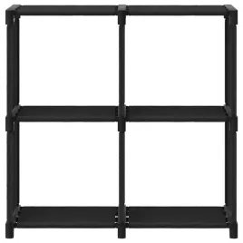 vidaxl-regal-z-4-przegrodami-czarny-69x30x725-cm-tkanina