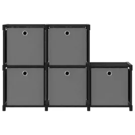 vidaxl-regal-z-5-przegrodami-pudelka-czarny-103x30x725-cm-tkanina