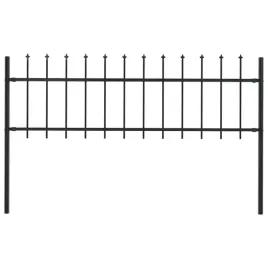 vidaxl-panel-ogrodzeniowy-z-grotami-18-m-czarny