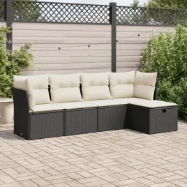 vidaxl-5-cz-zestaw-wypoczynkowy-do-ogrodu-poduszki-czarny-rattan-pe