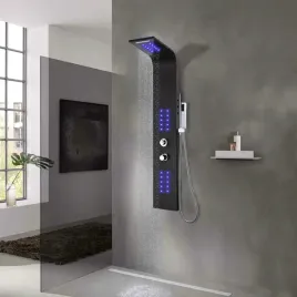 vidaxl-panel-prysznicowy-aluminiowy-czarny-20x44x130-cm