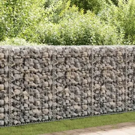 vidaxl-sciana-gabionowa-z-pokrywami-galwanizowana-stal-300x50x100-cm