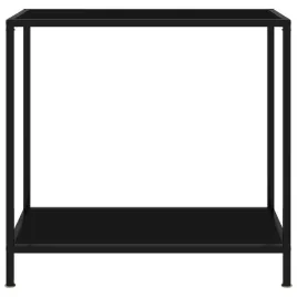 vidaxl-stolik-konsolowy-czarny-80x35x75-cm-szklo-hartowane