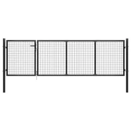 vidaxl-brama-ogrodzeniowa-stalowa-350-x-75-cm-antracytowa