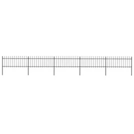 vidaxl-ogrodzenie-z-pretow-z-grotami-stalowe-85-x-08-m-czarne