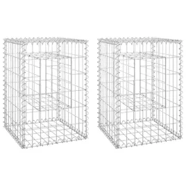vidaxl-slupki-gabionowe-2-szt-40x40x60-cm-zelazo