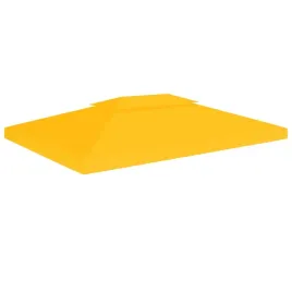 vidaxl-2-poziomowe-zadaszenie-altany-310-g-m-4x3-m-zolte