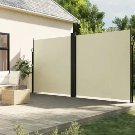 vidaxl-zwijana-markiza-boczna-kremowa-220x1000-cm