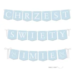 baner-girlanda-wiszacy-napis-chrzest-swiety-imie-blekitny-diament