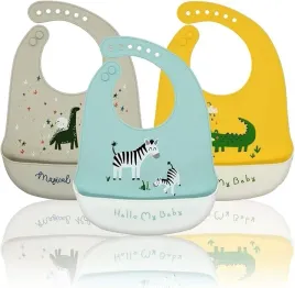 3x-sliniaki-silikonowe-sliniaczki-dla-dzieci-zestaw-sliniakow-wodoodporne