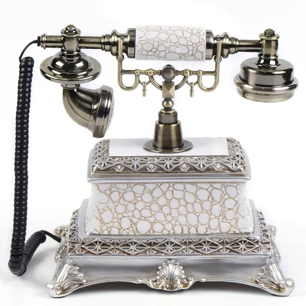 stary-retro-telefon-stacjonarny-ornament-stan-nowy