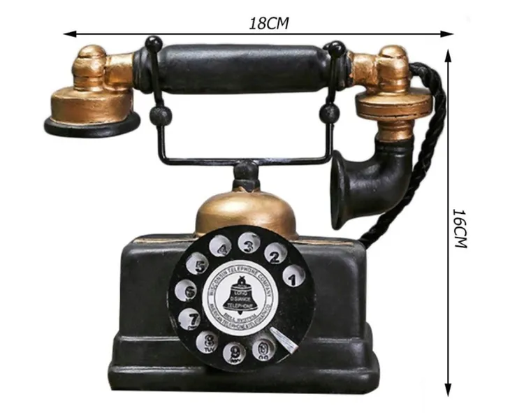 stary-retro-telefon-stacjonarny-ornament-stan-nowy
