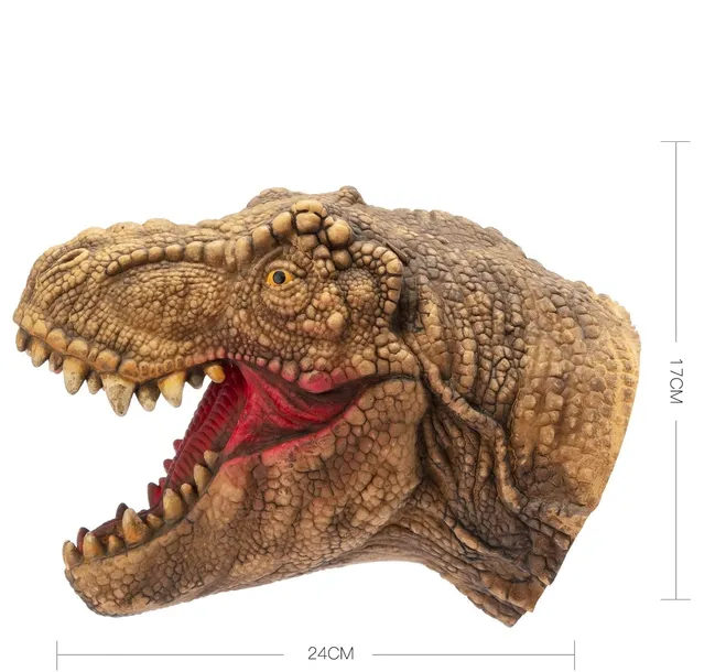 dinosaur-hand-puppet-gloves-soft-dinosaur-model-marka-inny