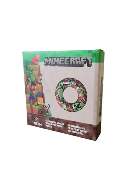kolo-do-plywania-minecraft-dmuchane-75-cm-stan-nowy