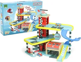 garaz-stacja-benzynowa-samochody-zjezdzalnia-zabawka-dla-dzieci-vilac-2310