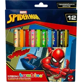kredki-bambino-jumbo-w-drewnianej-oprawie-z-nadrukiem-spider-man-12szt