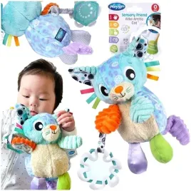 maskotka-sensoryczna-kotek-grzechotka-do-wozka-lozeczka-playgro-gryzak