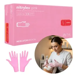 nitrylex-pink-100-szt-rekawice-diagnostyczne-ochronne-bezpudrowe-rozowe-l