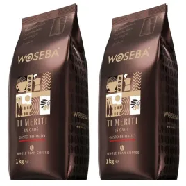 kawa-ziarnista-2kg-woseba-ti-meriti-gusto-raffinato-arabica-robusta-2x1kg