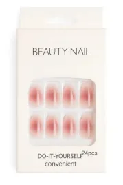 24-sztuki-sztuczne-paznokcie-rozowe-ombre-tipsy-press-on-nails