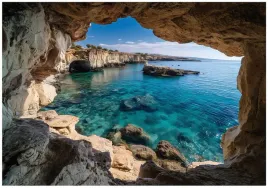 fototapeta-jaskinia-3d-ocean-krajobraz-na-sciane-sypialnia-salon-350x250