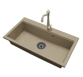 kuchenny-zlewozmywak-granitowy-jednokomorowy-elite-90-bateria-syfon-czarny